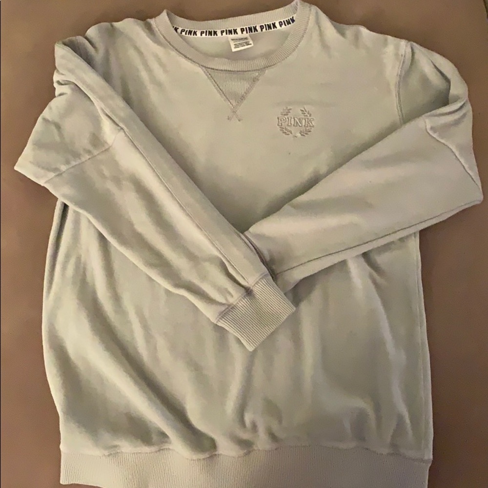 Pink crew neck